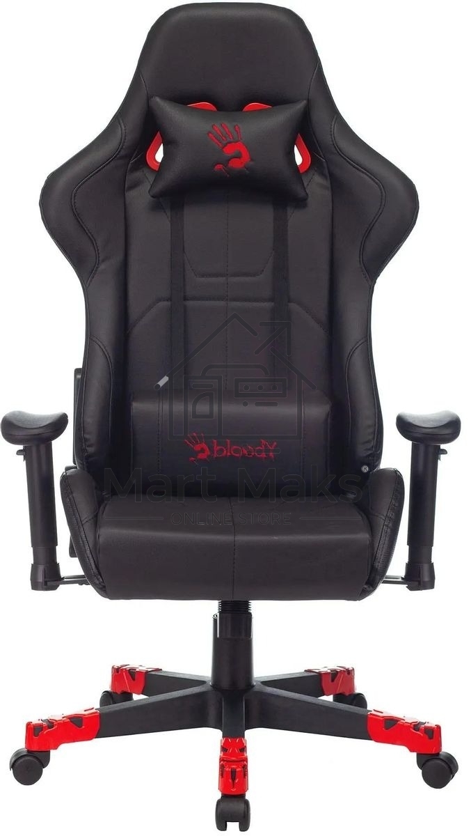 Кресло игровое A4Tech Bloody GC-550 черный, эко.кожа