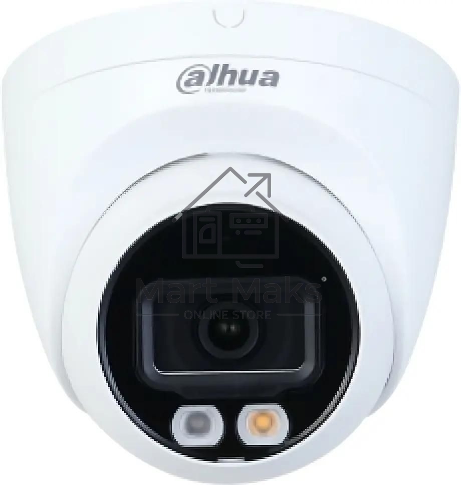 Видеокамера уличная купольная Dahua DH-IPC-HDW2249TP-S-IL-0280B 2Мп 1/2.7” CMOS объектив 2.8мм