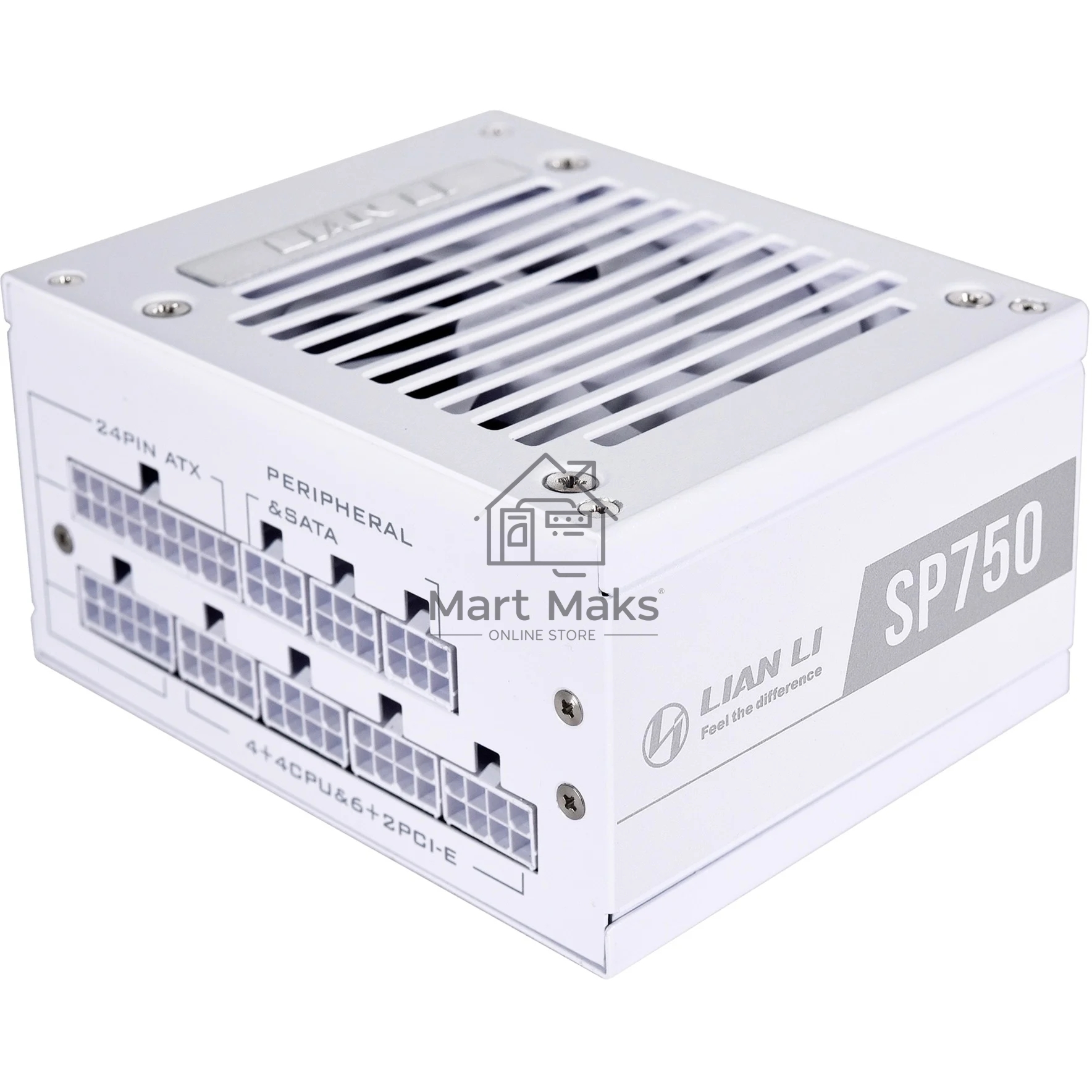 Блок питания 750W Lian Li SP750 White (SFX, 20+4 pin, 92mm fan, PCI-E 6+2Px2, 4xSATA) (G89.SP750W.00EU)