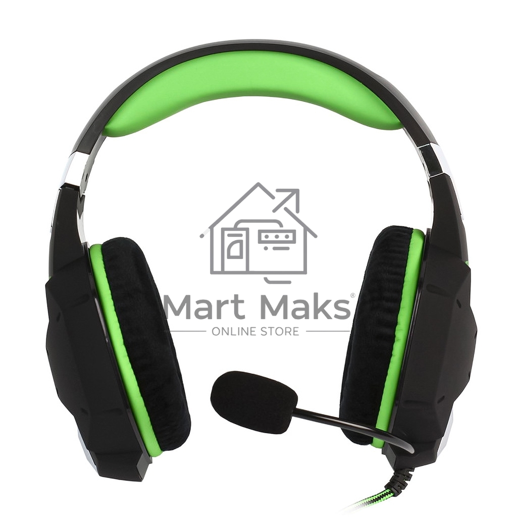 Игровая гарнитура Smartbuy (SBHG-2100) RUSH VIPER черно-зеленый