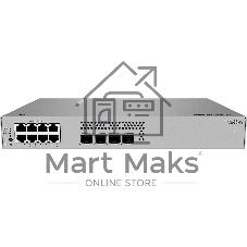 Коммутатор Huawei S310S-8P4JX, 8×1 Гбит/с PoE+ + 2×10 Гбит/с SFP+ + 2×2,5 Гбит/с SFP, управляемый