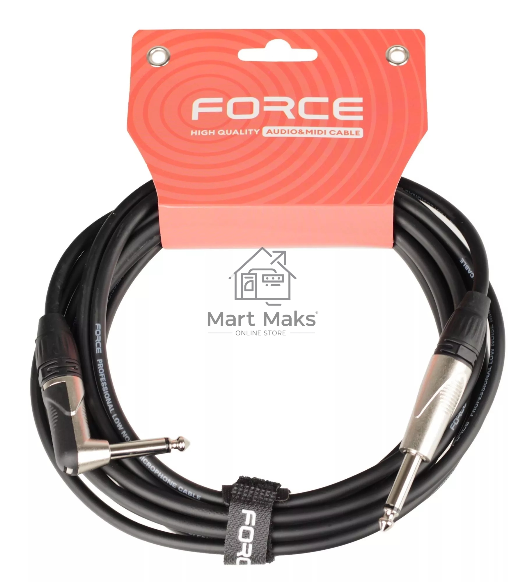 Кабель гитарный FORCE FGC-09/4.5L1/4