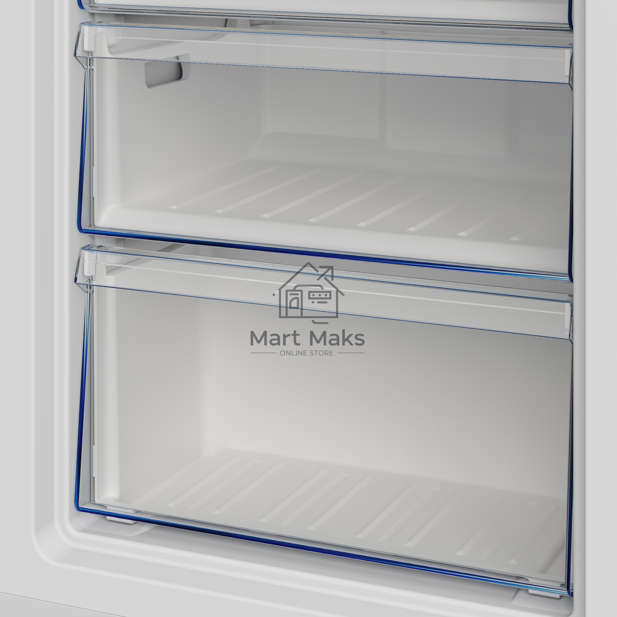 Морозильная камера Beko B1RFNK292W, белый, 255л, 7 ящиков