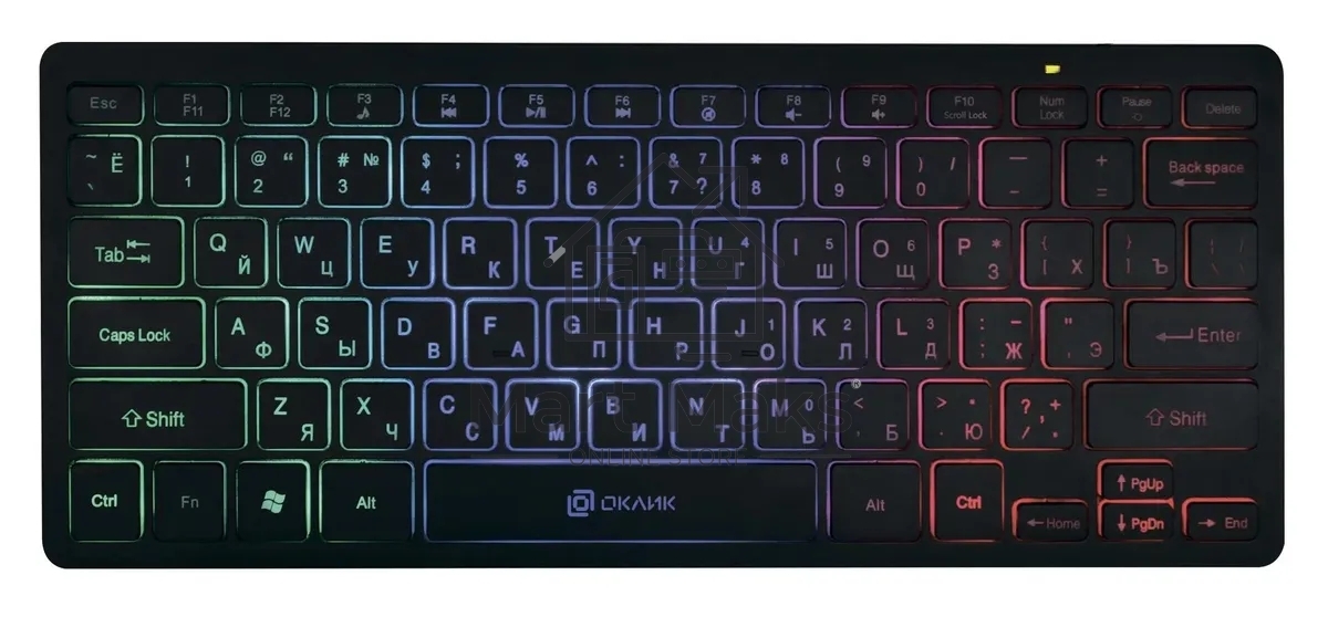 Клавиатура Оклик Oklick 300S черный USB