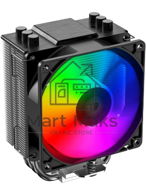 Кулер для процессора ID-COOLING SE-903-XT FRGb черный 92мм алюминий/медь 2200rpm 26db 4-pin 130W 123мм