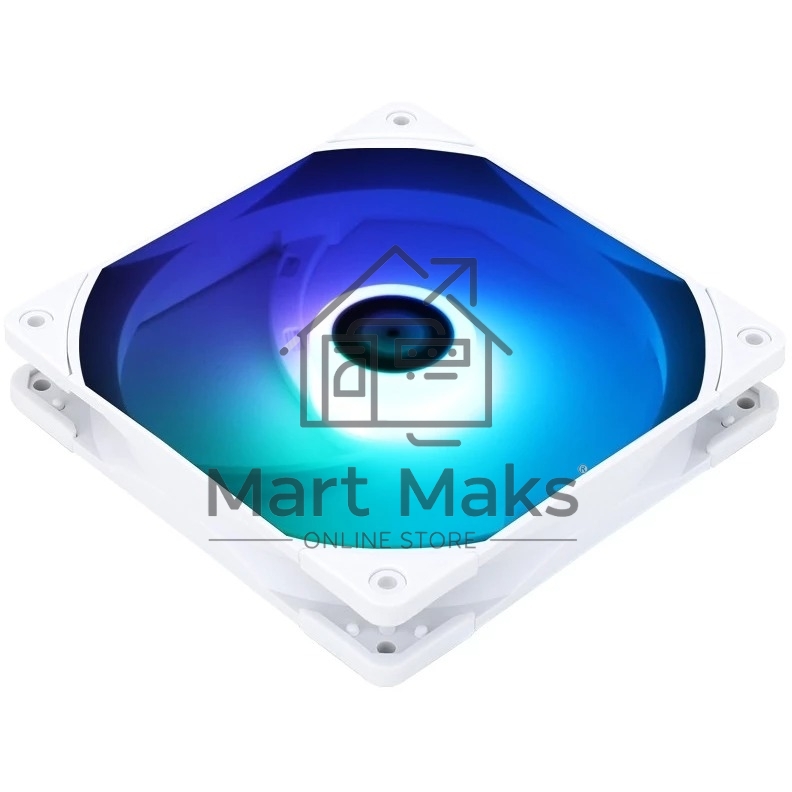 Кулер для корпуса Thermalright TL-C14W-Sx3 белый (140x140x26mm, 4-pin PWM, ARGB, 74.3CFM, 26.6dBA, 1500RPM)