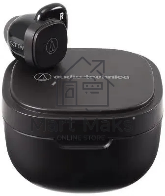 Наушники внутриканальные Audio-Technica ATH-SQ1TW черный беспроводные bluetooth в ушной раковине (80001872)