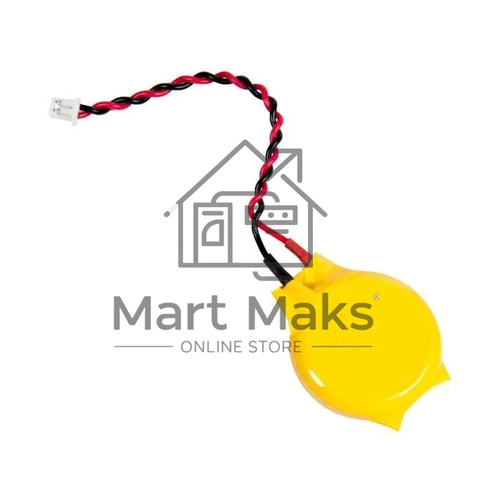 Батарейка CMOS CR2032 с коннектором 100 шт