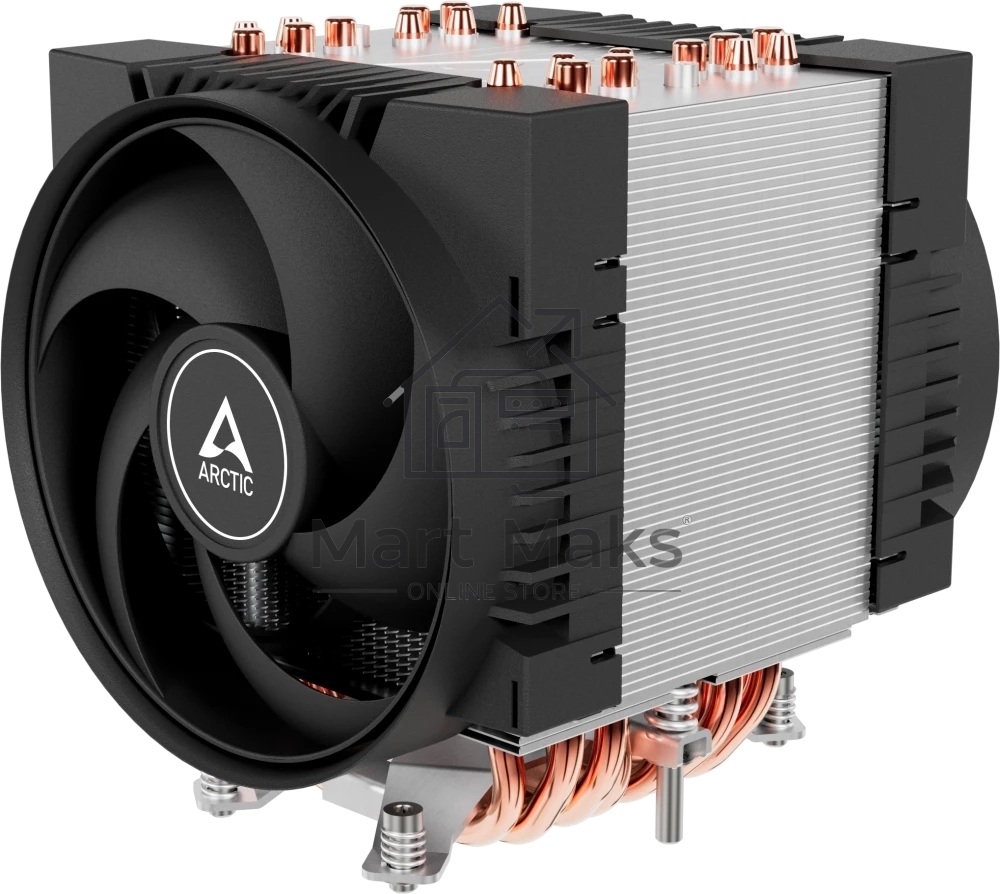 Вентилятор для процессора Arctic Freezer ACFRE00158A черный/серебристый 120мм алюминий+медь 3300rpm 45.3db 4-pin