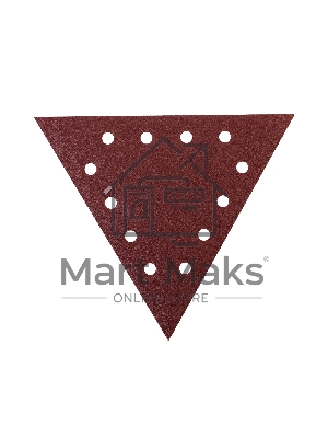 Треугольник шлифовальный PATRIOT на липучке, 285мм, 12 отверстий, Р60, 10 шт