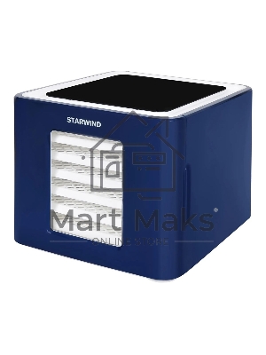 Сушилка для овощей и фруктов StarWind SFD6430, синий, 6 поддонов