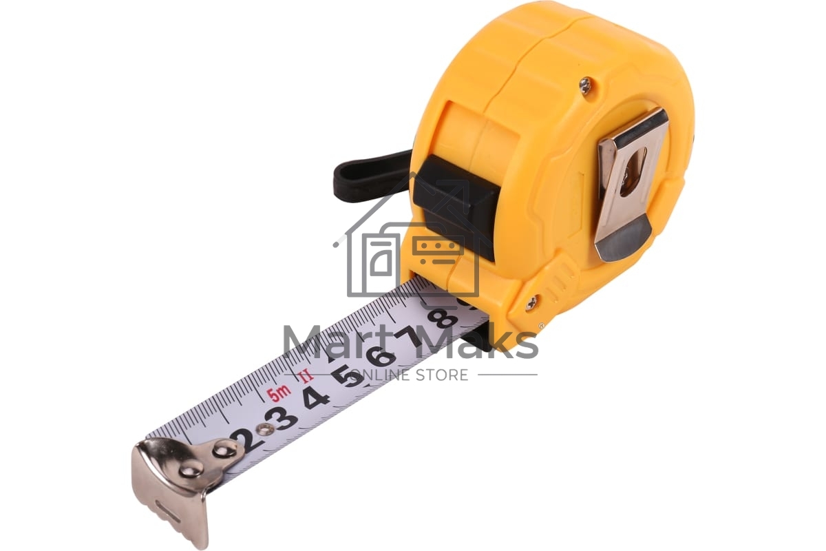 Рулетка Deli DL9025B 5м*25мм Метрическая. Корпус ударопрочный.