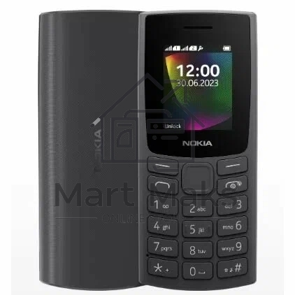 Мобильный телефон Nokia 106 TA-1564 DS CHARCOAL 4/4Mb черный