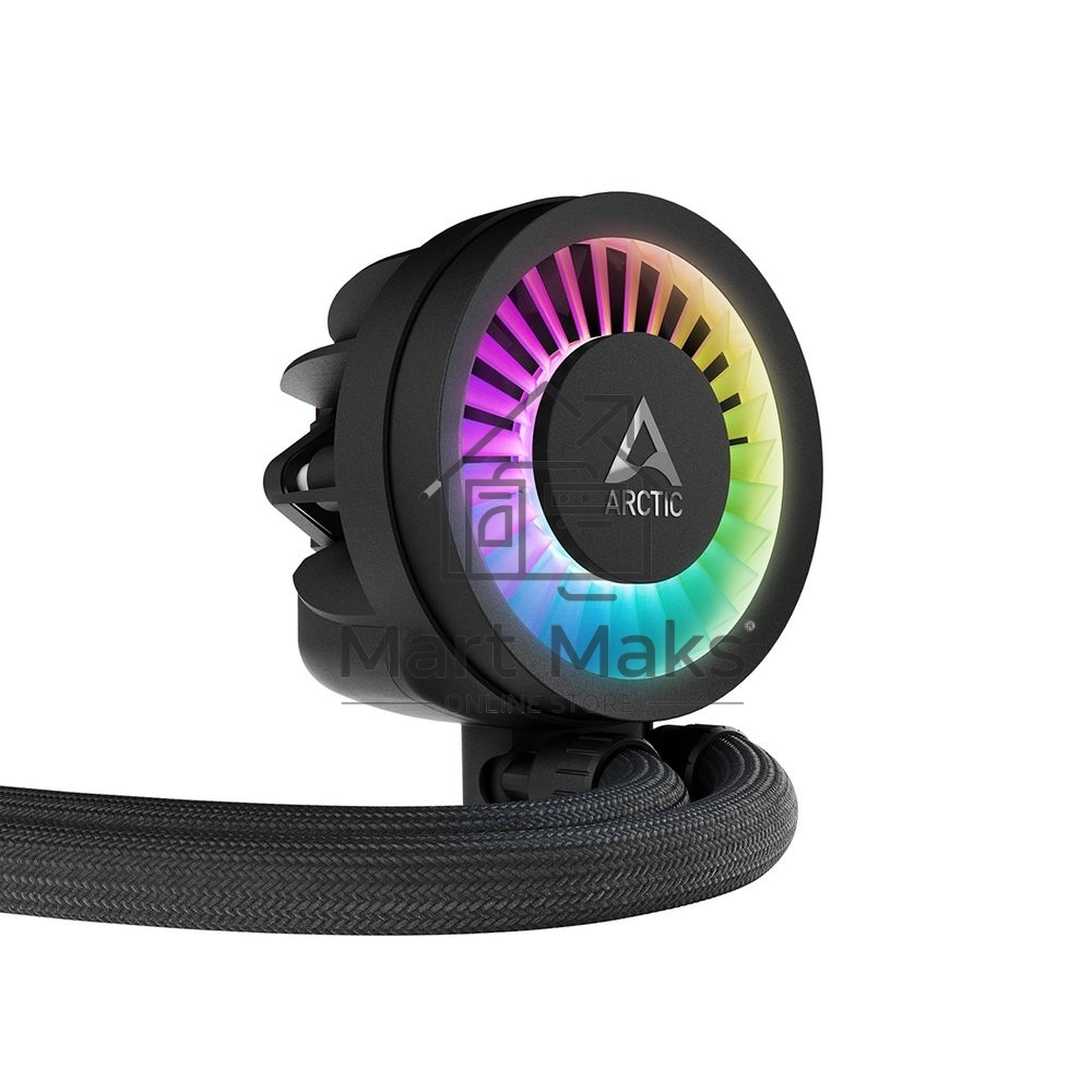 Жидкостная система охлаждения Arctic Liquid Freezer III 240 A-RGB черный, 120 мм, алюминий, 2800 об/мин, 25 дБ, 4 pin, 250 Вт