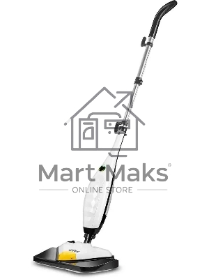 Швабра паровая Kitfort КТ-1088 белый/черный