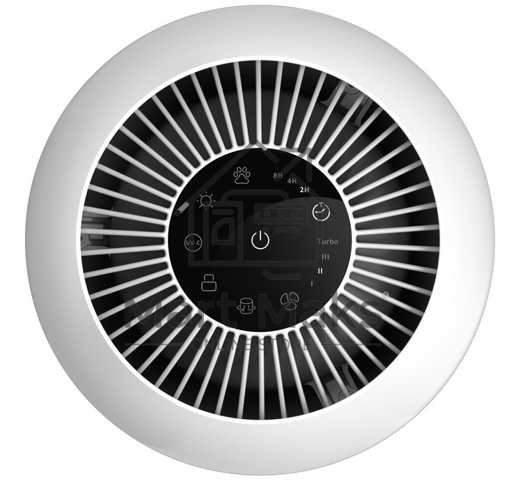 Очиститель воздуха Neoclima NP170RW, 35Вт, 170 м3/ч, с круглым дисплеем, белый