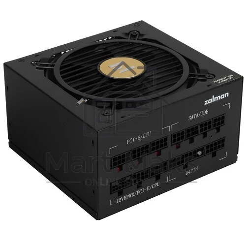 Блок питания Zalman TeraMax II Retail (ZM750-TMX2), 750Вт, PLUS Gold, 120мм, модульный, черный