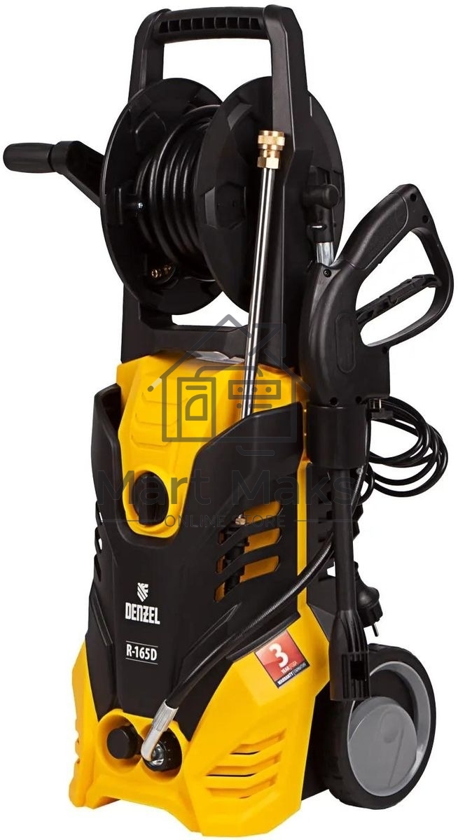 Мойка высокого давления Denzel R-165D, 2200 Вт, 165 бар, 58235