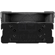 Кулер для процессора ExeGate Dark Magic EXX400V3 PWMRGB, 120 мм, алюминий/медь, 800-1800 об/мин, 11-33 дБ, 4 pin PWM, 140 Вт, высота 148 мм, RGB