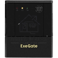 Источник бесперебойного питания ExeGate Power NB-2200.LED.AVR.4SH / 2200 ВА / 1300 Вт / 4 x CEE 7 (евророзетка)