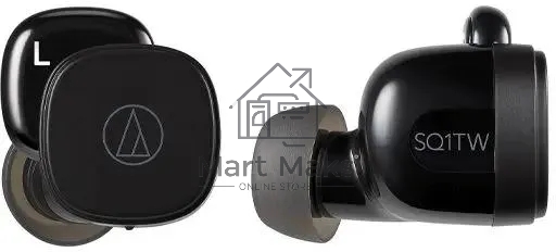 Наушники внутриканальные Audio-Technica ATH-SQ1TW черный беспроводные bluetooth в ушной раковине (80001872)