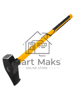 Колун-кувалда Denzel 4000 г, кованая, фибергласовая рукоятка c TPR покрытием, 880 мм