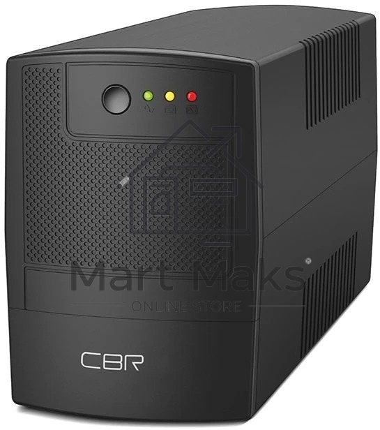 Источник бесперебойного питания CBR UPS-TWK-101EJ-1000/1000 ВА/600 Вт/4xSchuko CEE 7