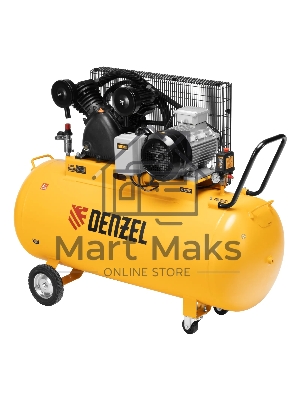 Компрессор воздушный рем. привод BCV 5500-T/270, 5,5 кВт, 270 литров, 850 л/мин Denzel