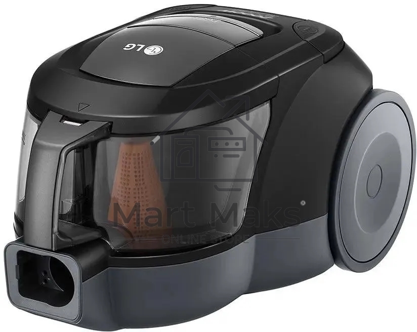 Пылесос LG VC5316NNTS серебристый/черный, 330/1600 Вт, уборка сухая, пылесборник контейнер 1.3 л