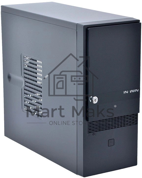 Компьютерный корпус InWin EC046U3 Black EC046U3 __ U3*2+A(H)/KEY LOCK NO POWER CORD черный 6194940