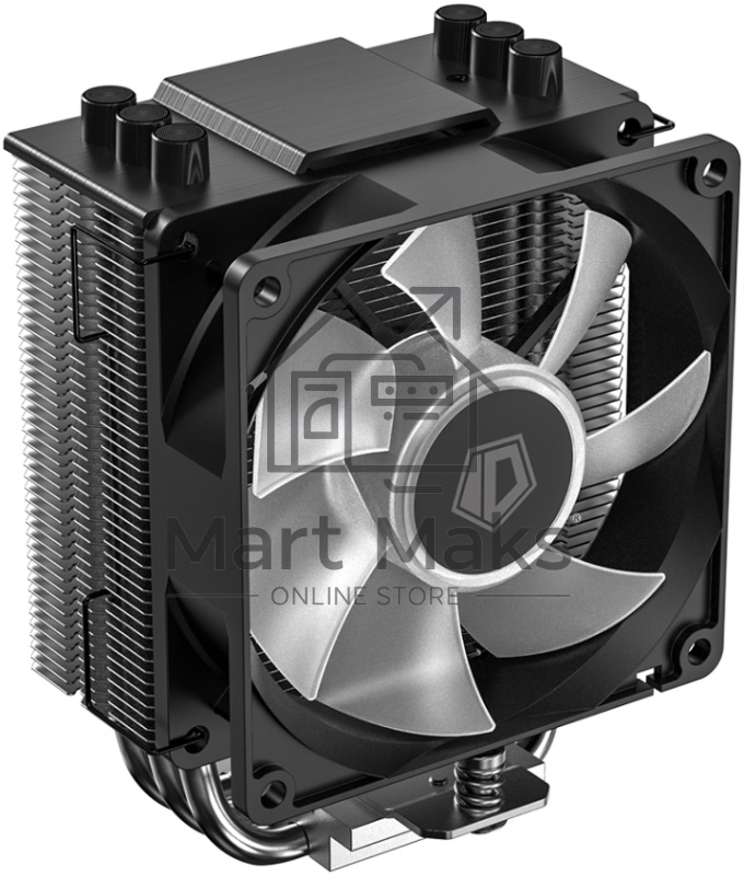 Кулер для процессора ID-COOLING SE-903-XT FRGB черный 92мм алюминий+медь 2200rpm 26db 4-pin 130W 123мм