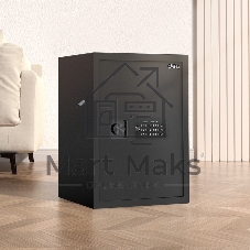 Сейф Deli ET535 350x 500x 330 мм, кодовый электронный/ключевой, черный