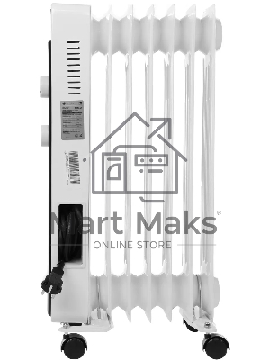 Радиатор масляный Royal Clima PARMA ROR-PR7-1500M 1500Вт белый/черный