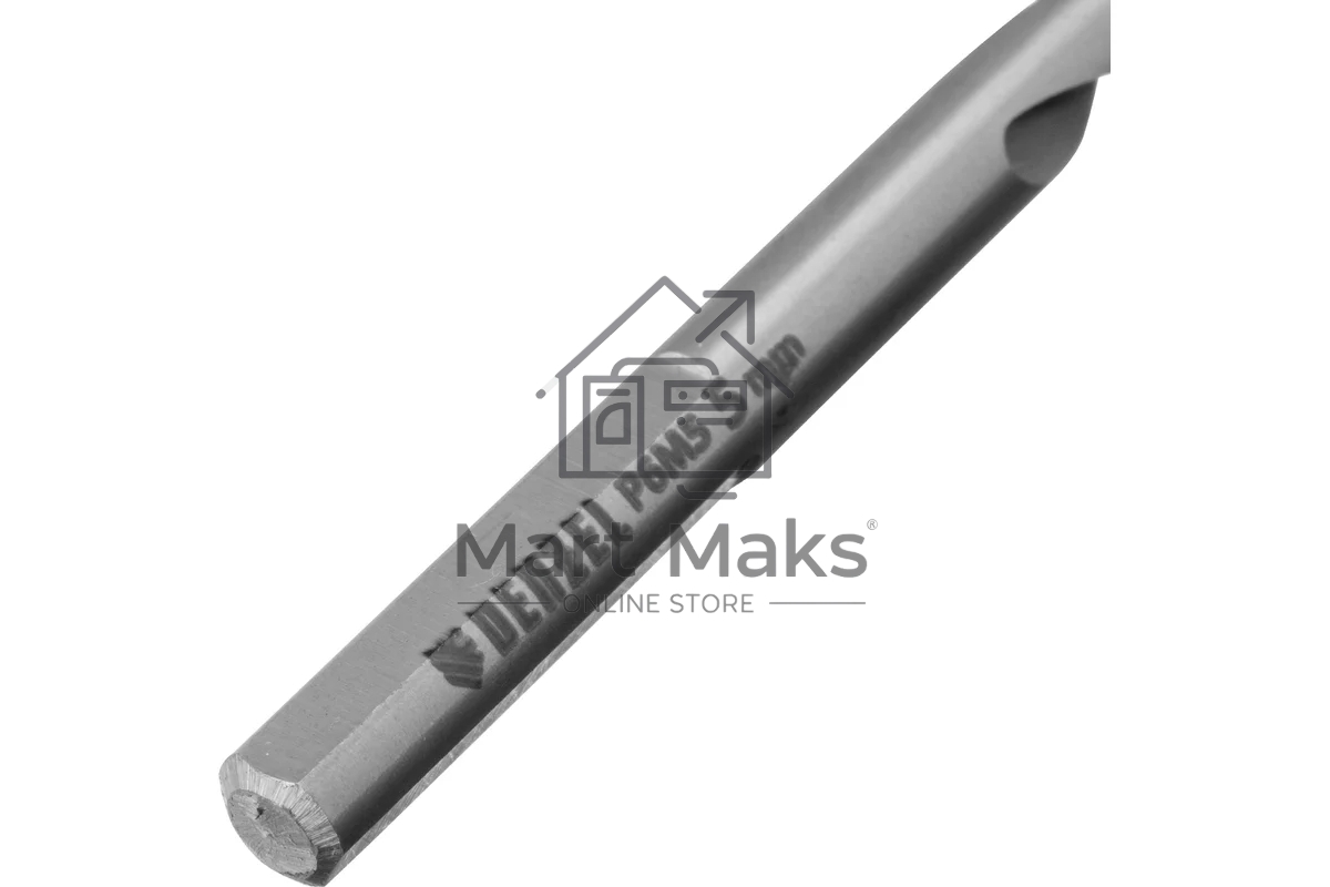 Сверло спиральное по металлу Denzel 5 x 86мм, Р6М5, Golden Tip