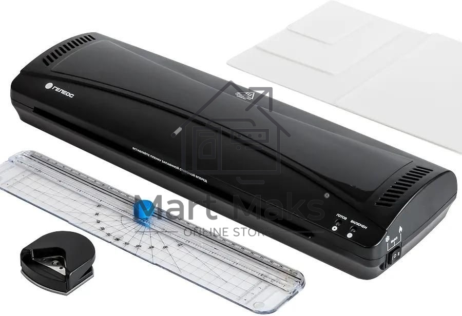 Ламинатор Heleos ЛМА3КН черный A3 (75-150мкм) 30 см/мин (2 вал.) хол.лам. лам.фото