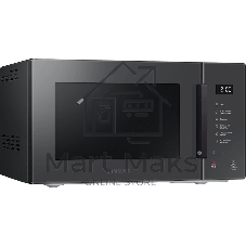 Микроволновая печь Samsung MS23T5018AC/BW антрацит, 23 л, 800 Вт, переключатели - сенсор