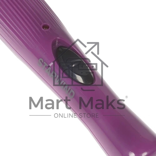 Щипцы для завивки волос Starwind SHE3101 фиолетовый, 13-19 мм, 200 °C, 1 режим