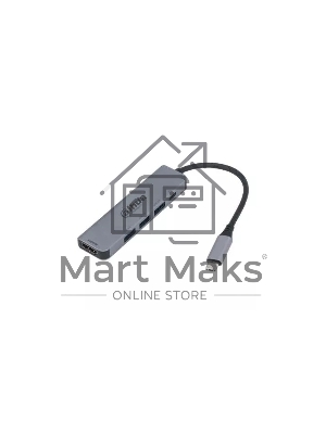 Док станция DAHUA 5 in 1 USB 3.1 Type-C to HDMI + USB 3.0 + PD Docking Station