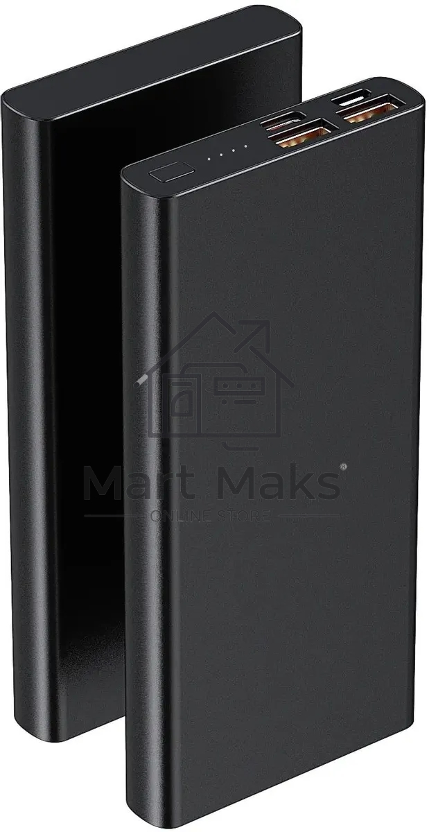 Портативный аккумулятор HIPER CORE XL Metal черный (10000 мАч)