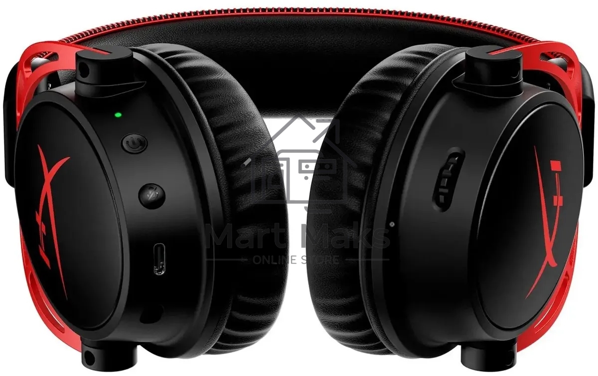 Наушники с микрофоном HyperX Cloud Alpha Wireless черный оголовье (4P5D4AA)
