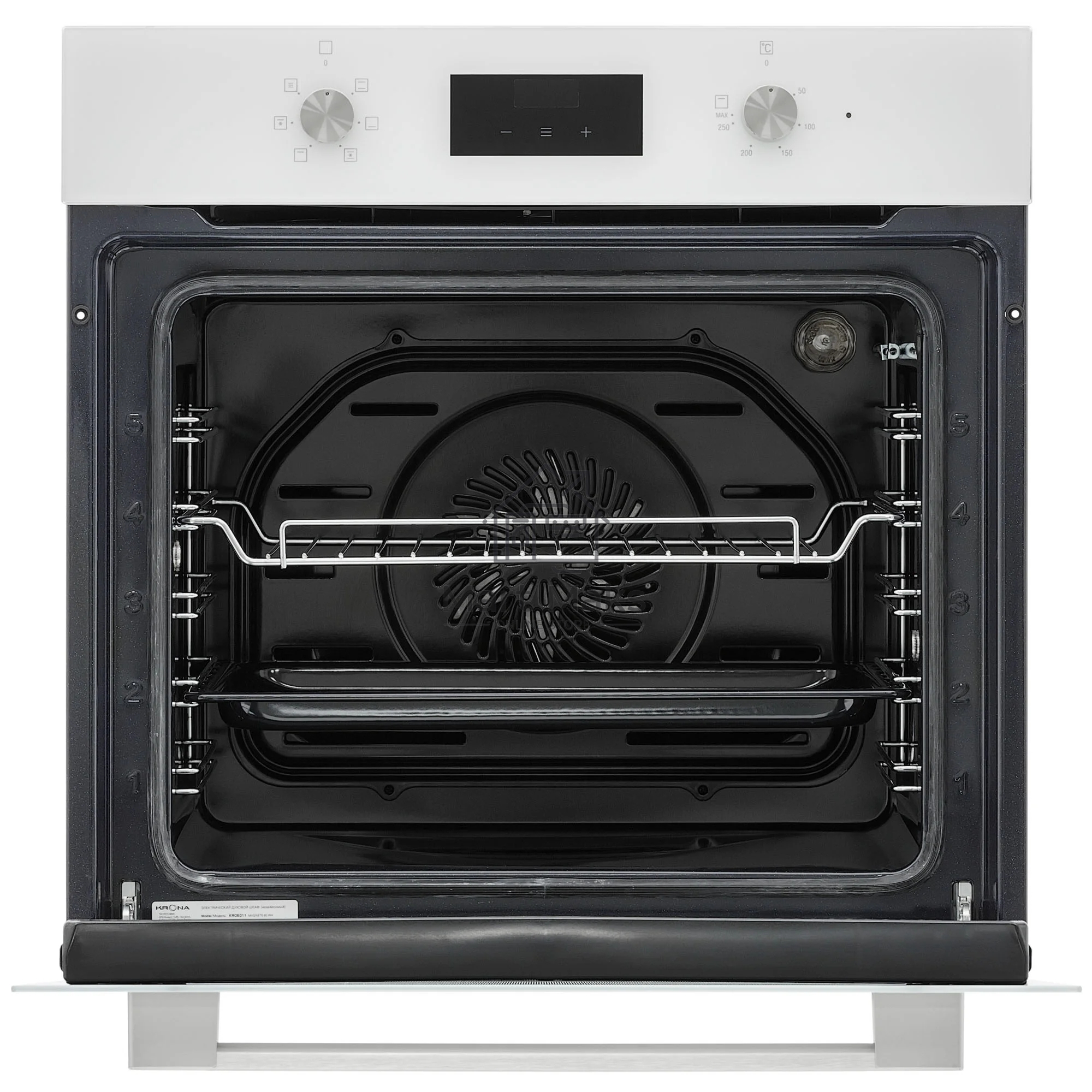 Духовой шкаф электрический встраиваемый Krona MAGNETE 60 WH белый