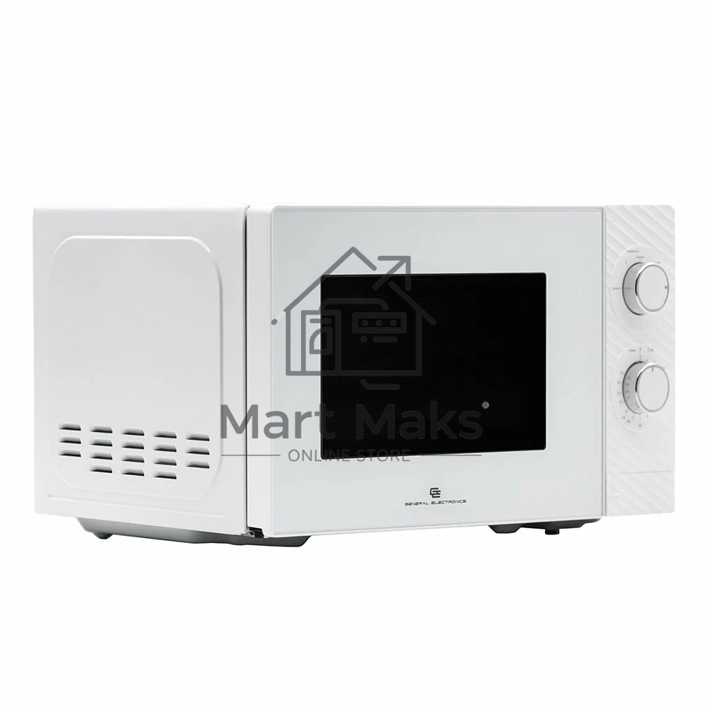 Микроволновая печь General Electronics 20L SOLO белая GE-MS120W 700W