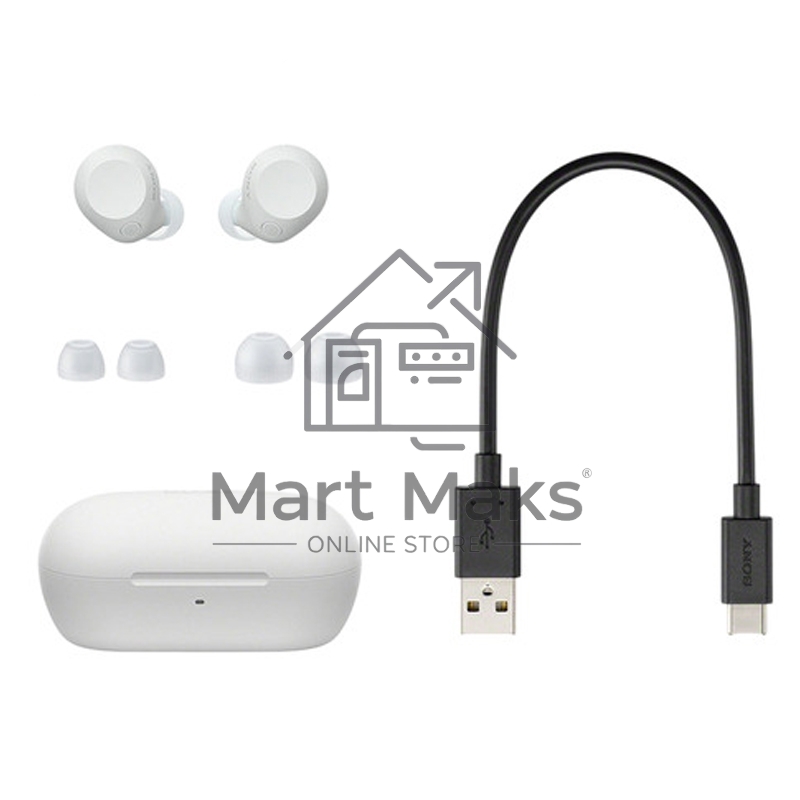 Гарнитура внутриканальные Sony WF-C710N белый беспроводные bluetooth в ушной раковине (WF-C710N/WZ E)