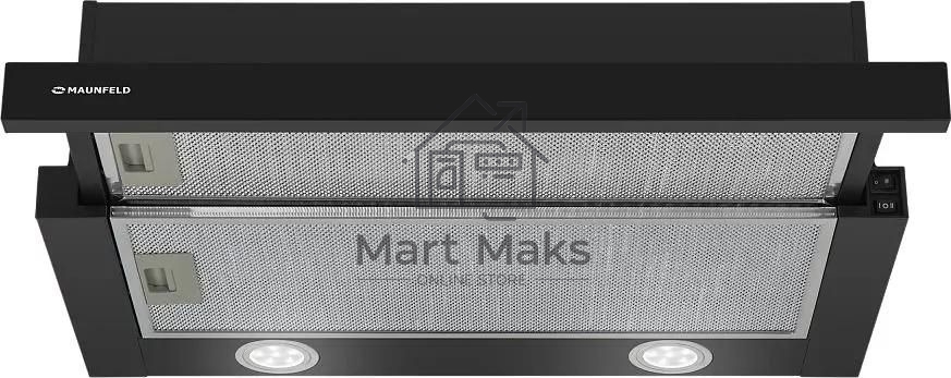Вытяжка встраиваемая Maunfeld VS Light 60 черный, 60 см, 520 куб. м/ч, 56 дБ
