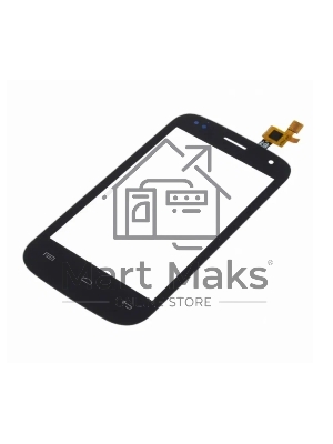 Сенсорное стекло (тачскрин) для Fly IQ445 Genius, черное