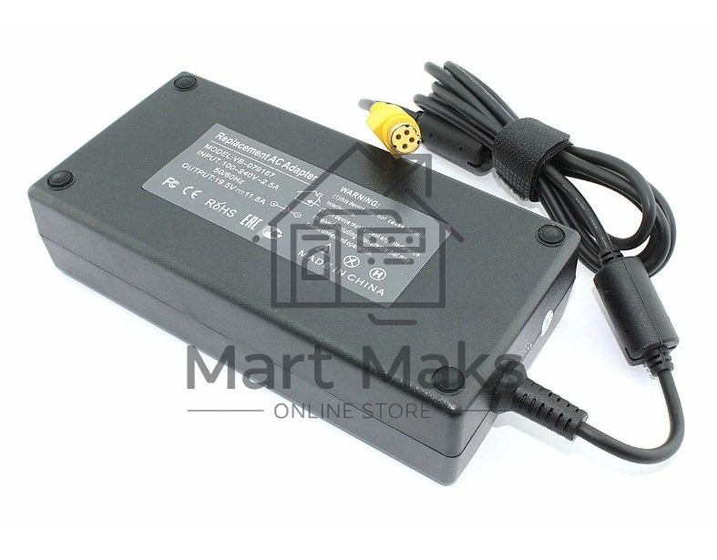 Блок питания (сетевой адаптер) для ноутбуков MSI 19.5V 11.8A 4pin 230W, OEM