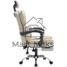 Кресло игровое Defender EGO BEIGE 64050