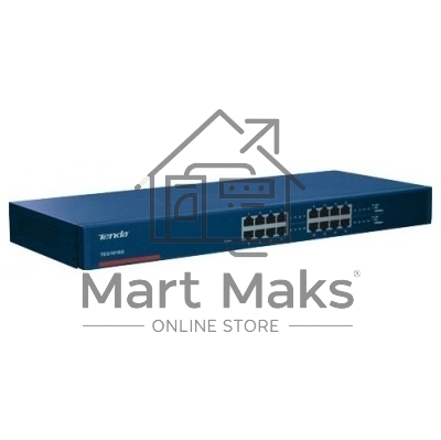 Коммутатор TENDA TEG1016G 16-Port 10/100/1000 Gigabit Switch 19