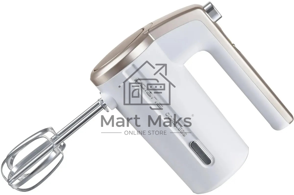 Миксер Polaris PHM-2024 CordLess беспроводной (200вт,3 скор.режима) белый