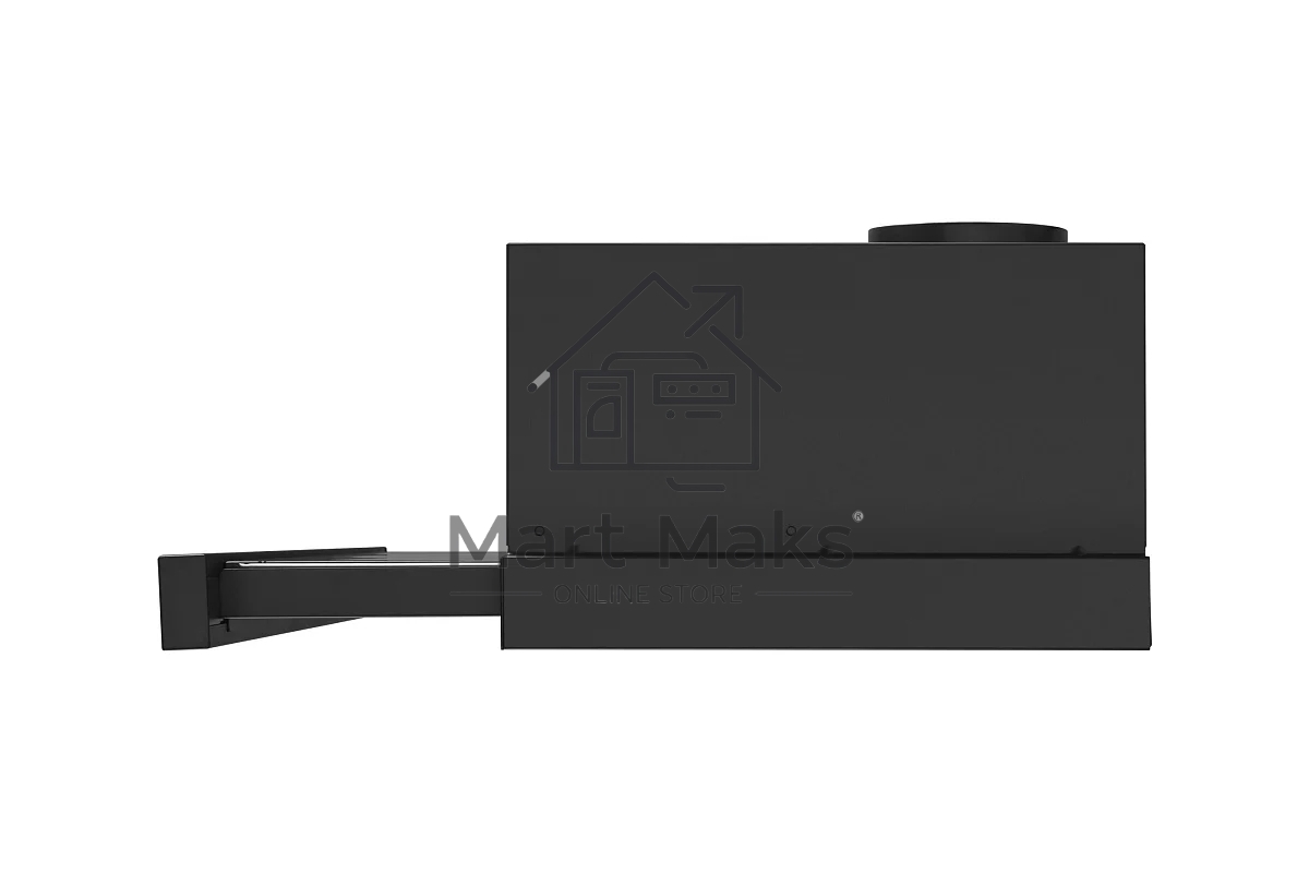 Вытяжка телескопическая HOMSair Flat 60 Glass черный, 60 см, 520 куб. м/ч, 45 дБ